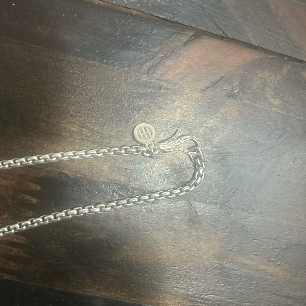 Men’s silver 925 John hardy necklace.